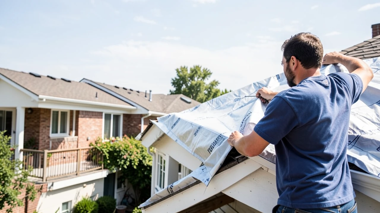 Immediate Roof Leak or Storm Damage Repair Near Farmers Market District - Area Farmers Market