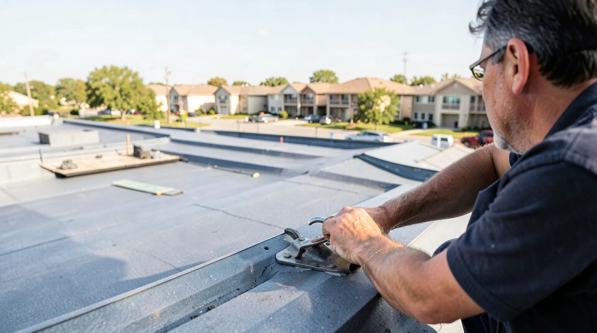 Expert Commercial Roofing Services in Old Town Lewisville, TX