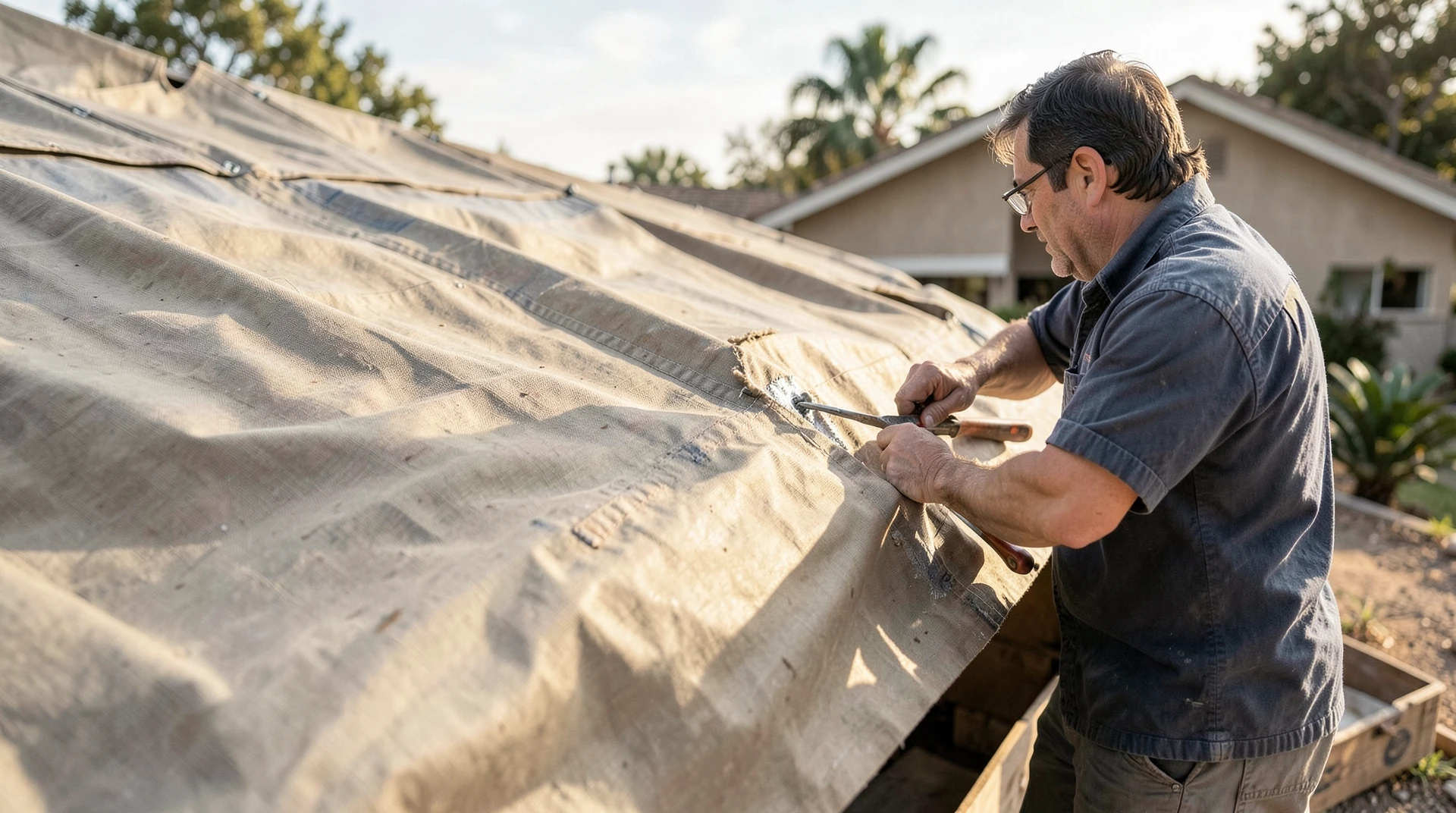Emergency Roof Tarping in Casa Linda: Stopping Leaks Before They Start