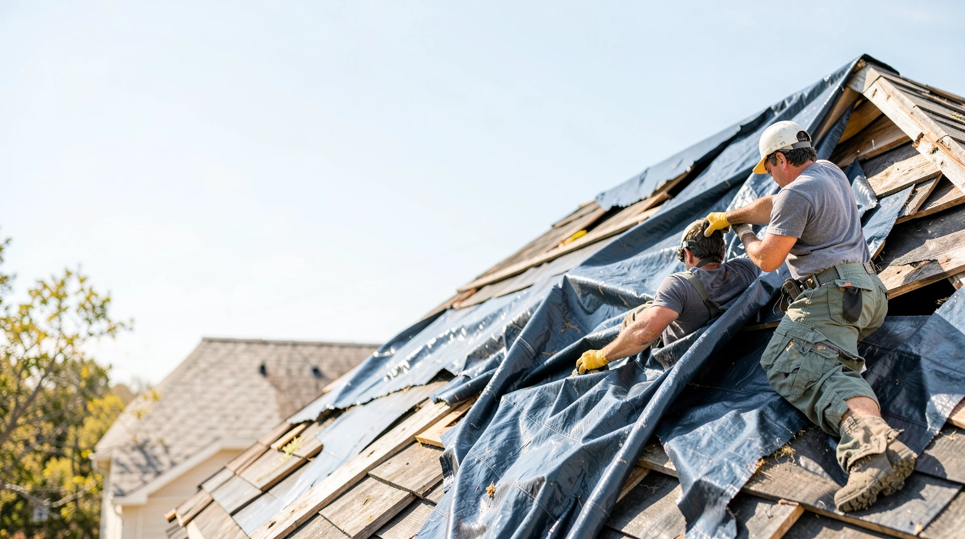 Emergency Roof Tarping in White Rock Lake: Immediate Protection When Disaster Strikes