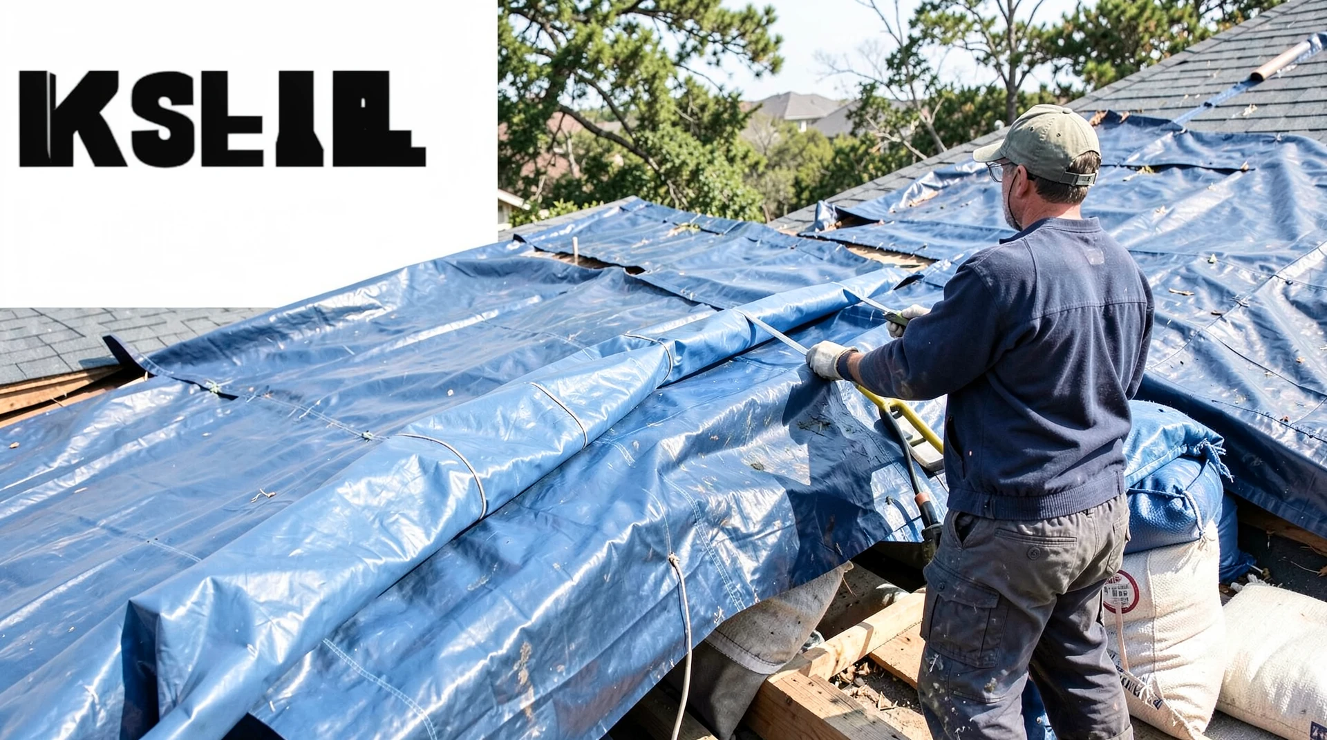 Immediate Protection: Emergency Roof Tarping Services in Kessler Park, TX