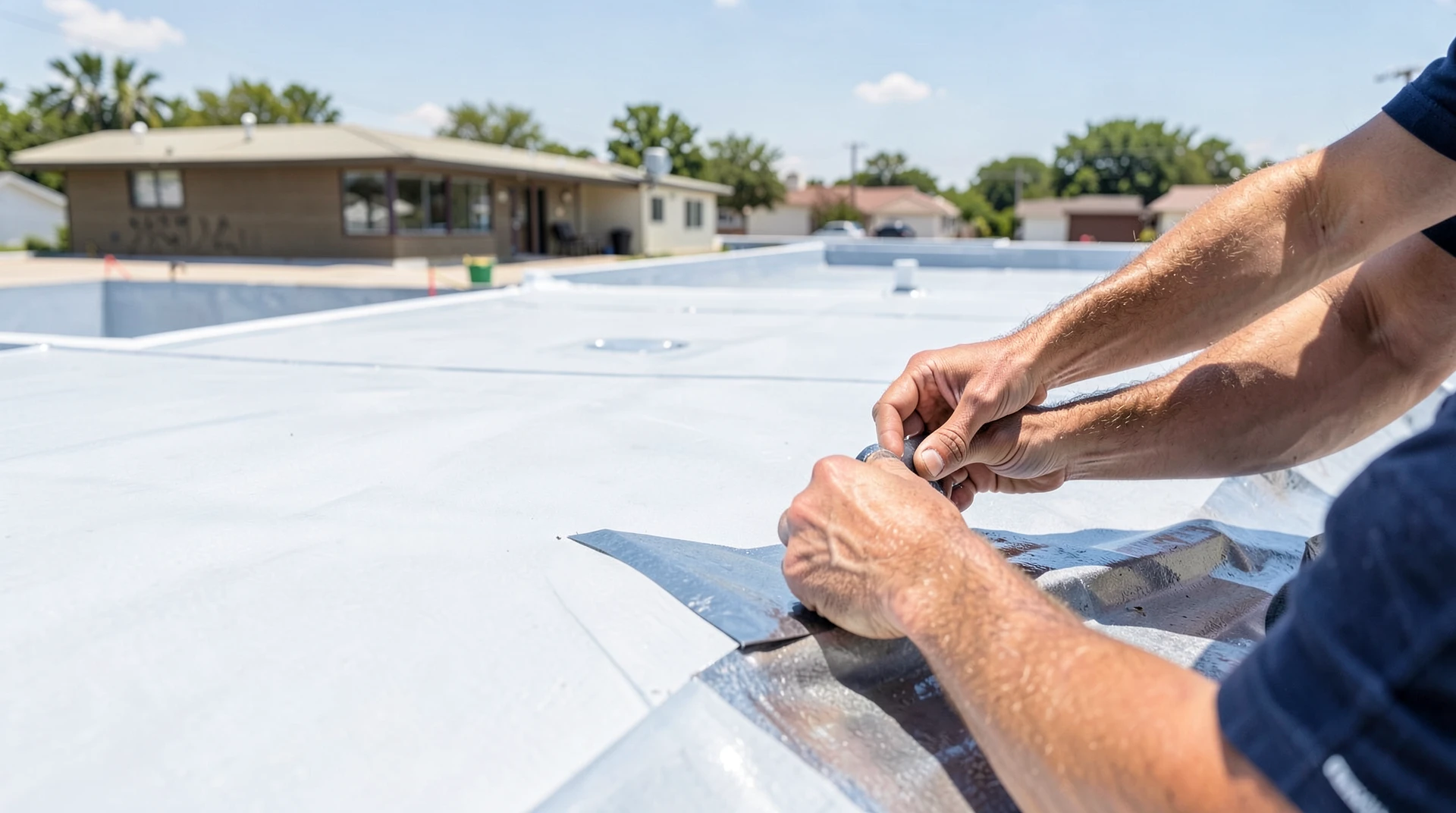 Expert Flat Roofing Solutions in Lakewood, TX: Waterproofing Your Property's Future