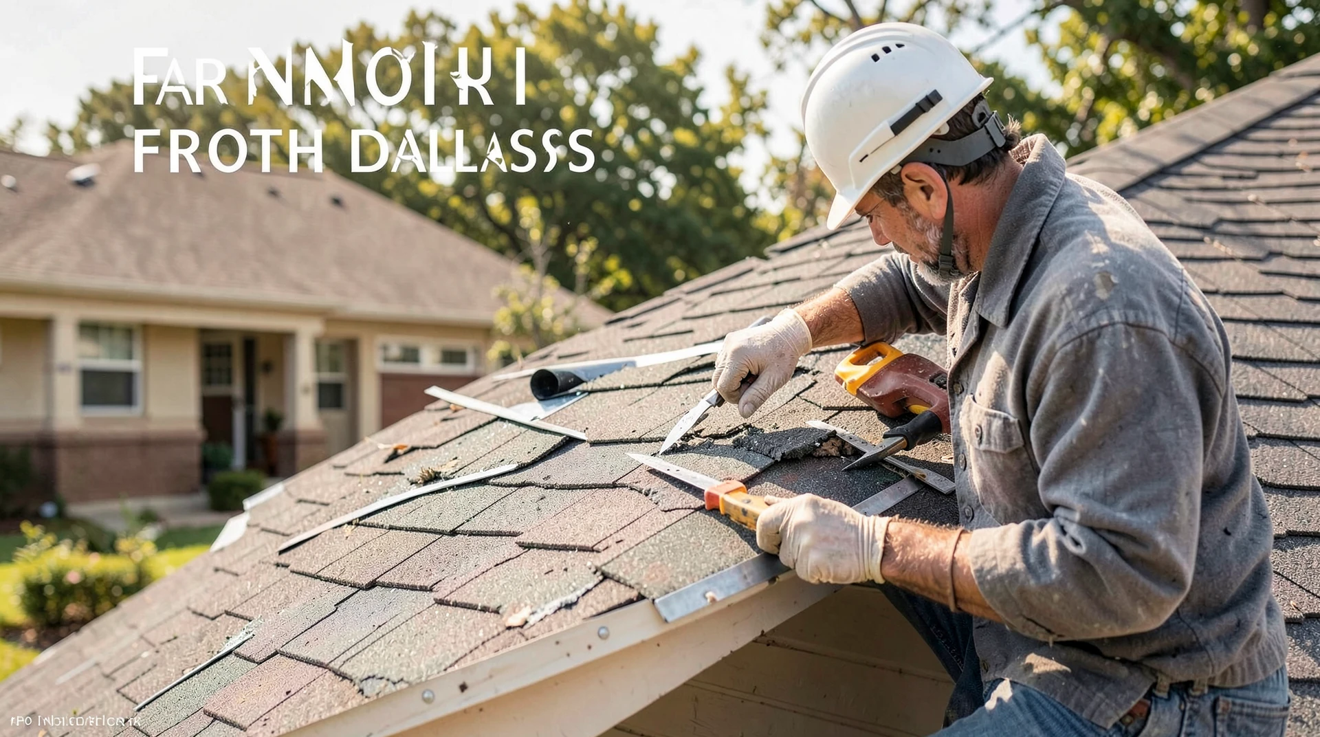 Expert Hail Damage Roof Repair in Far North Dallas, TX