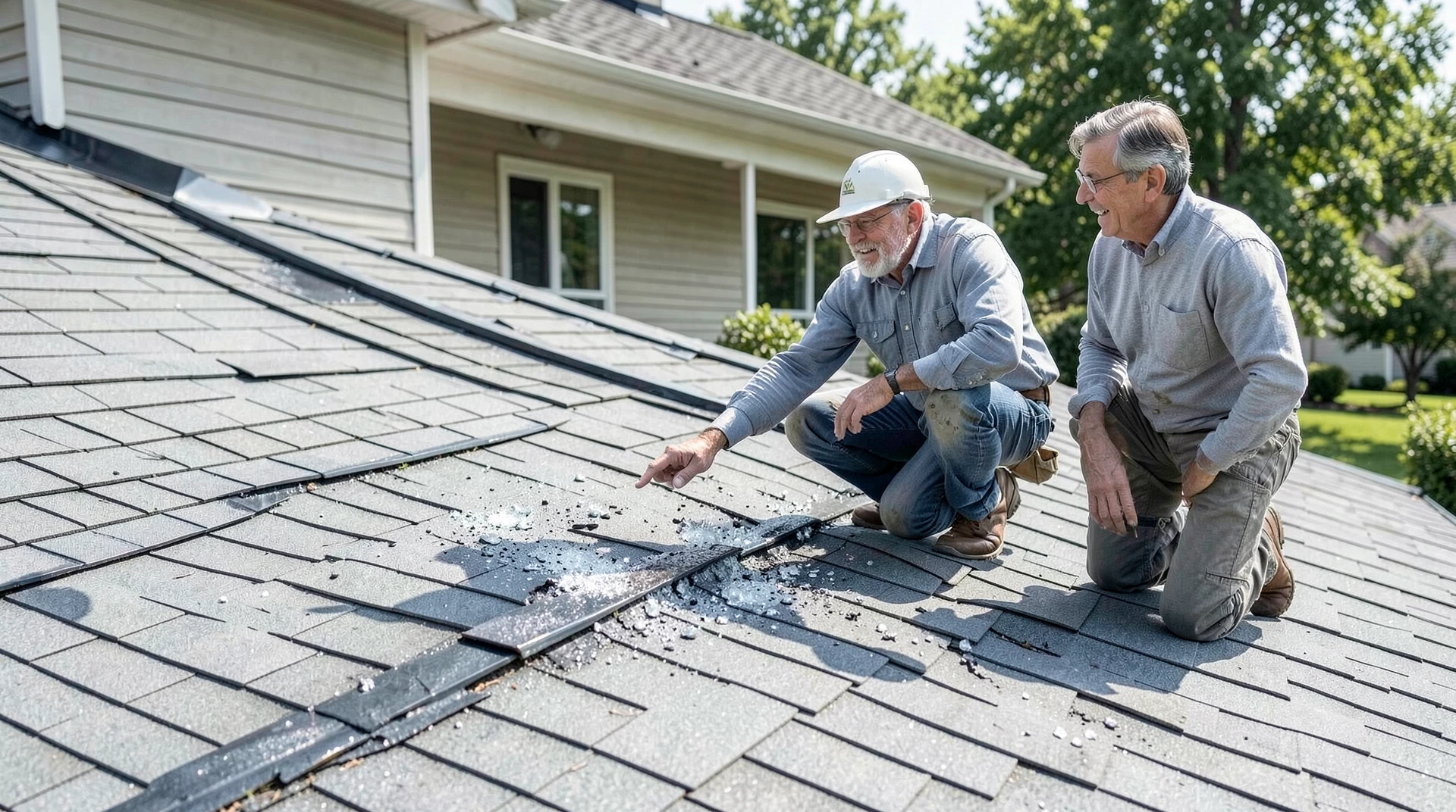 Getting a Second Opinion on Hail Damage Assessment Results in Oak Cliff, TX - Roof Replacement
