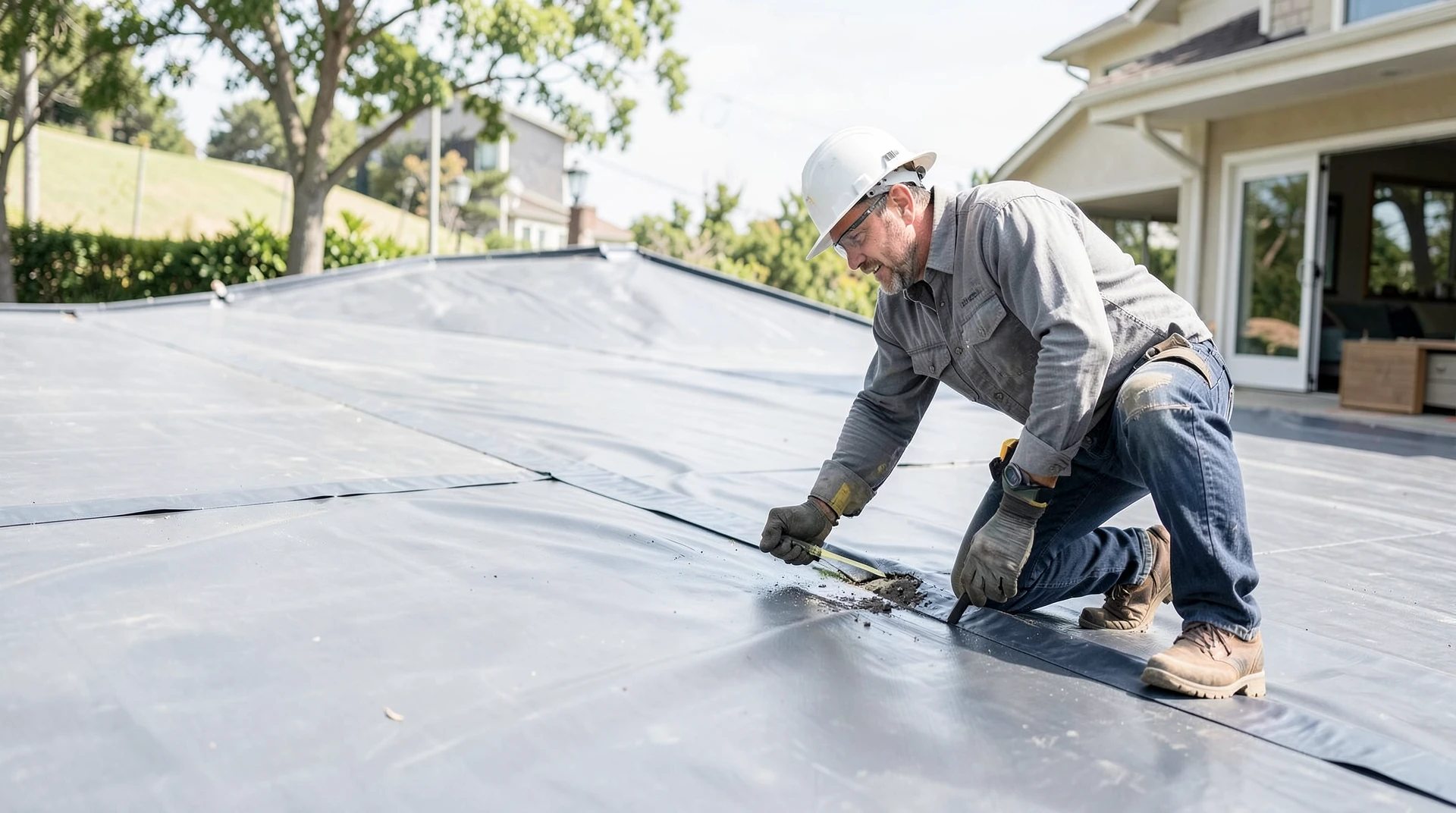 TPO Roofing Material Selection for Chemical Exposure in North Dallas Homes Roof Replacement