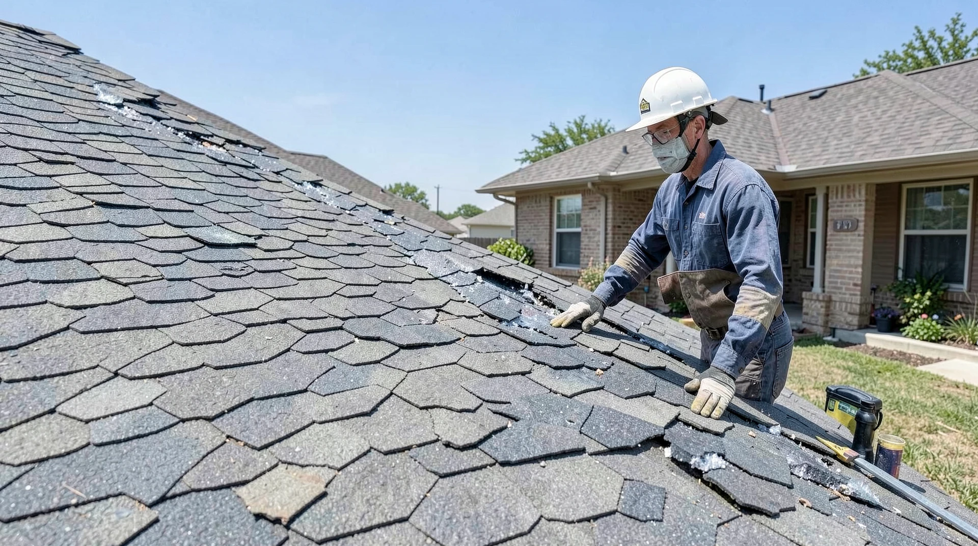 Reducing the Cost of Emergency Roof Hail Inspection in Casa Linda, TX, Roof Replacement