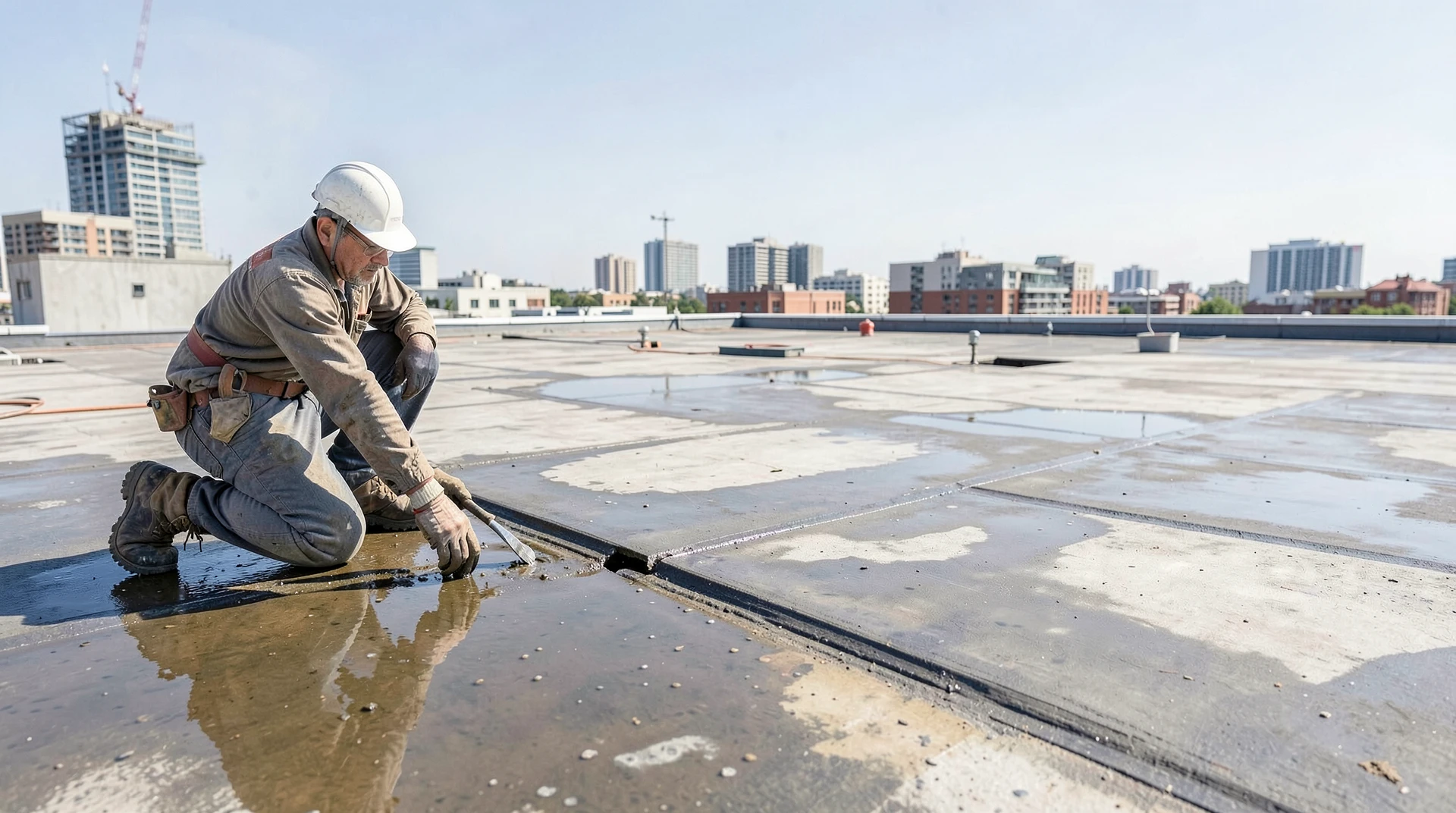 Expert Guide to Managing Standing Water on Commercial Low Slope Roofs in White Rock Lake, TX — Roof Replacement