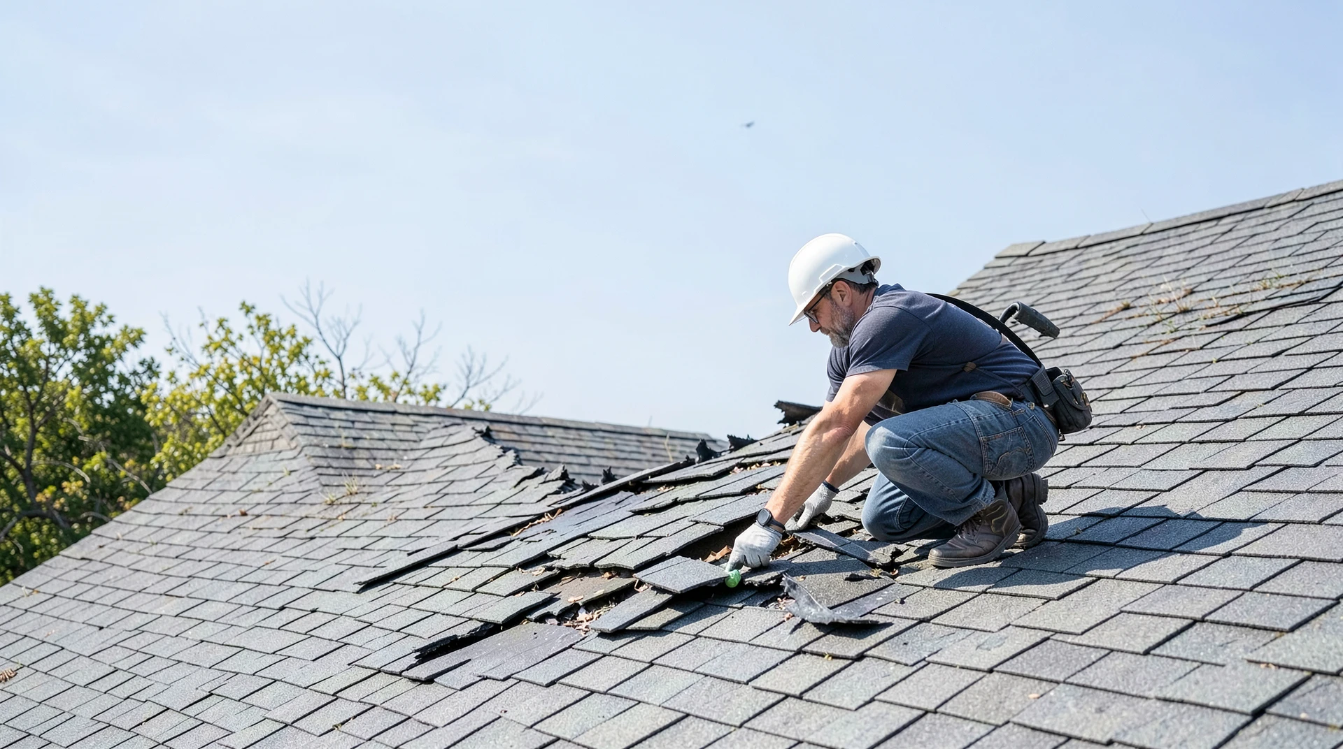 Repaired Wind Damaged Roof Warranty Information: A Casa Linda Guide Roof Replacement