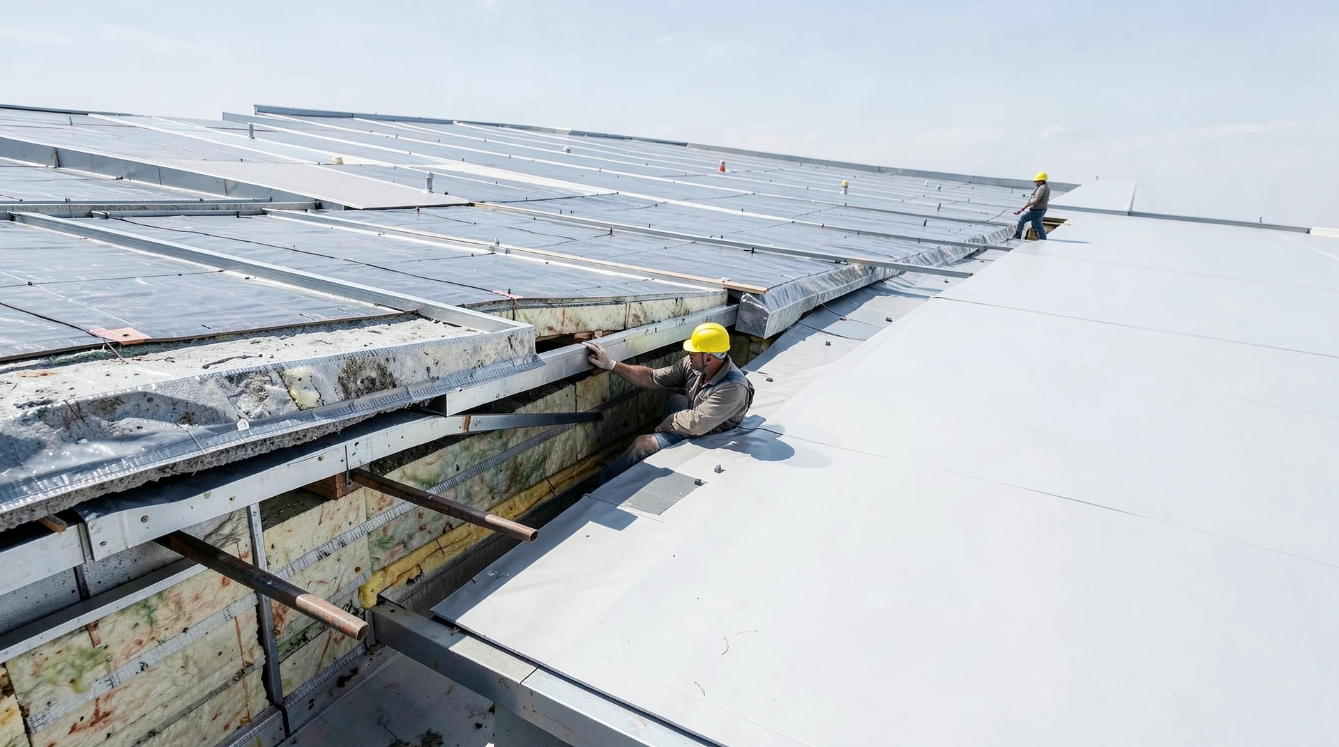 How Do I Estimate the Cost for Industrial Flat Roofing Installation?, Roof Replacement