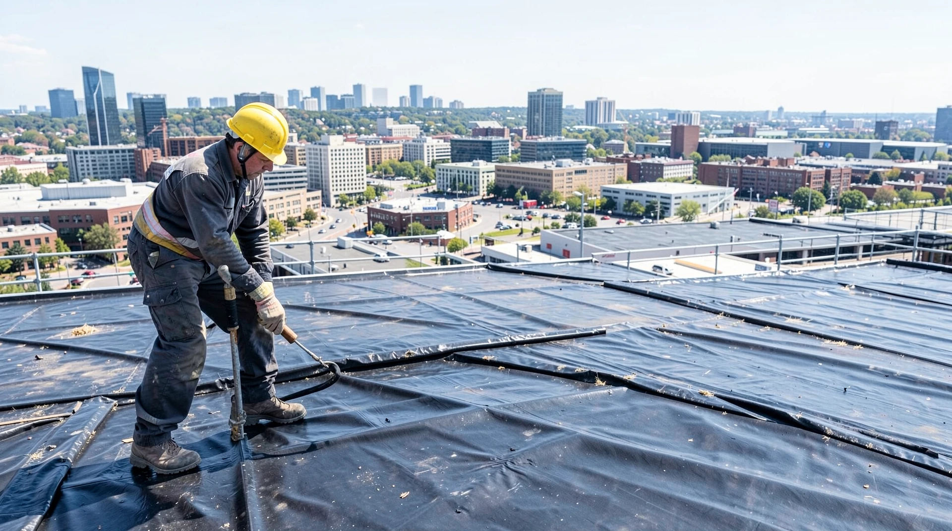 What are the Steps in a Commercial TPO Roof Tear-Off and Replacement? - Roof Replacement