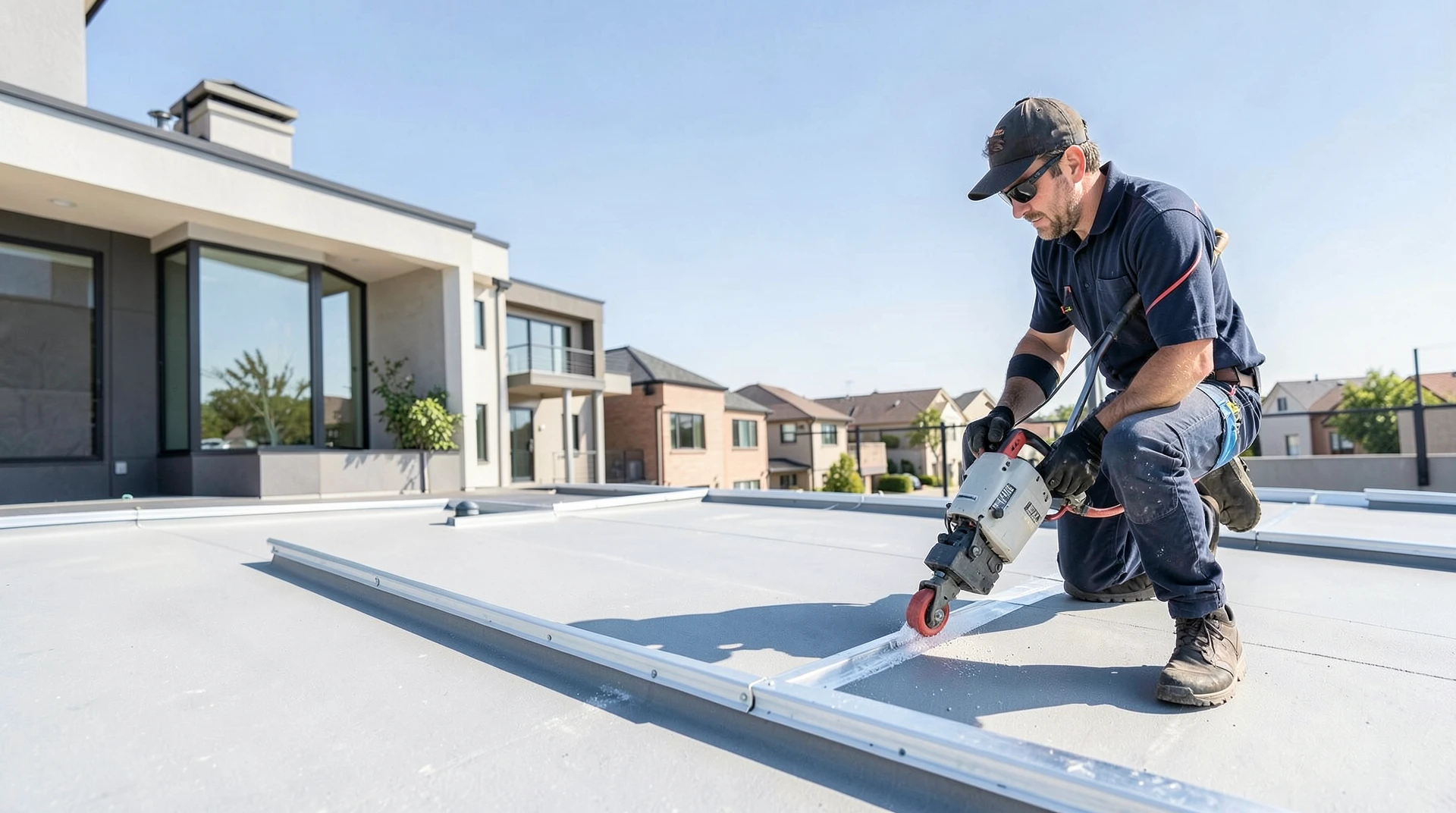 Fast-Acting Flat Roof Emergency Repair Service | Rock Line Roofing TX — Roof Replacement