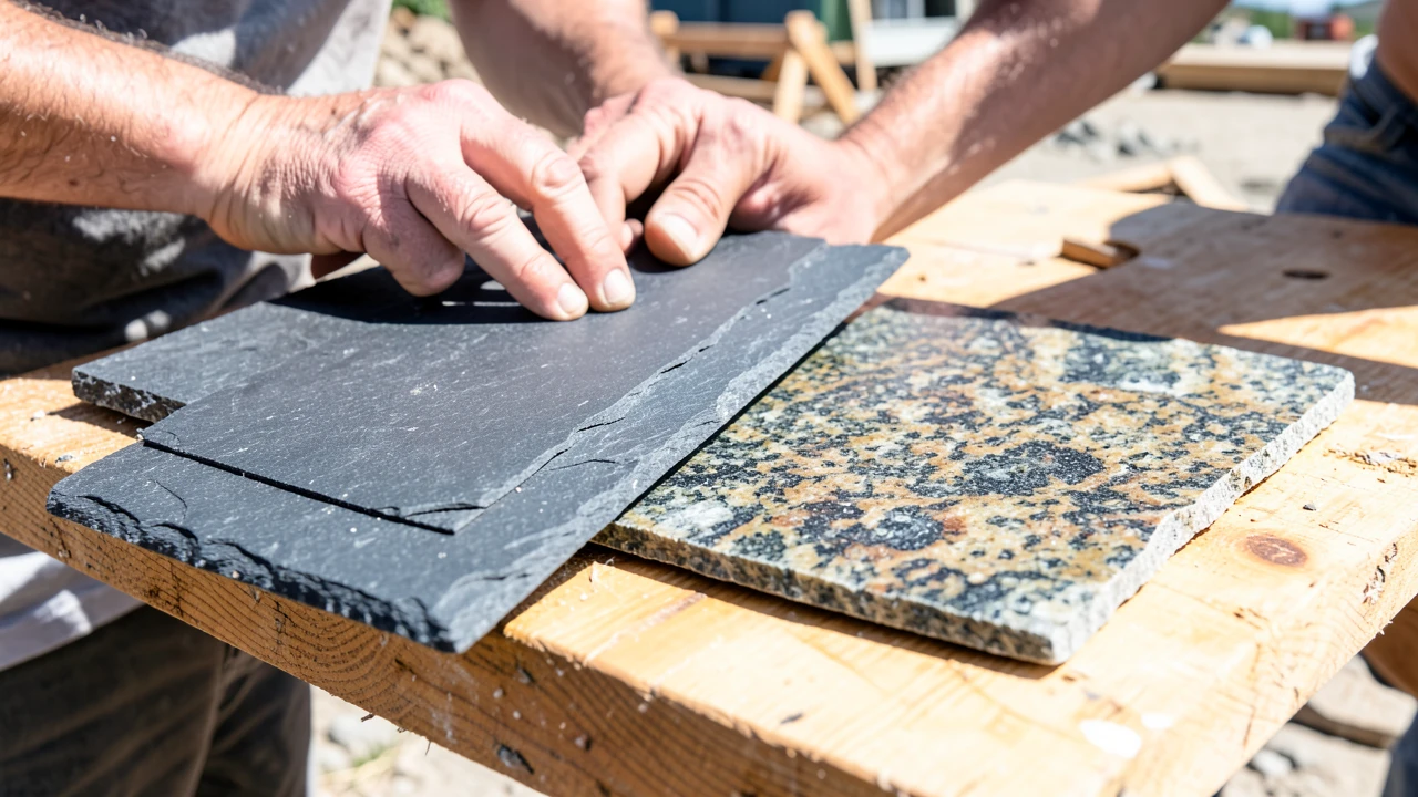 Understanding the Core Difference: Slate vs. Natural Stone Tiling Roof Replacement