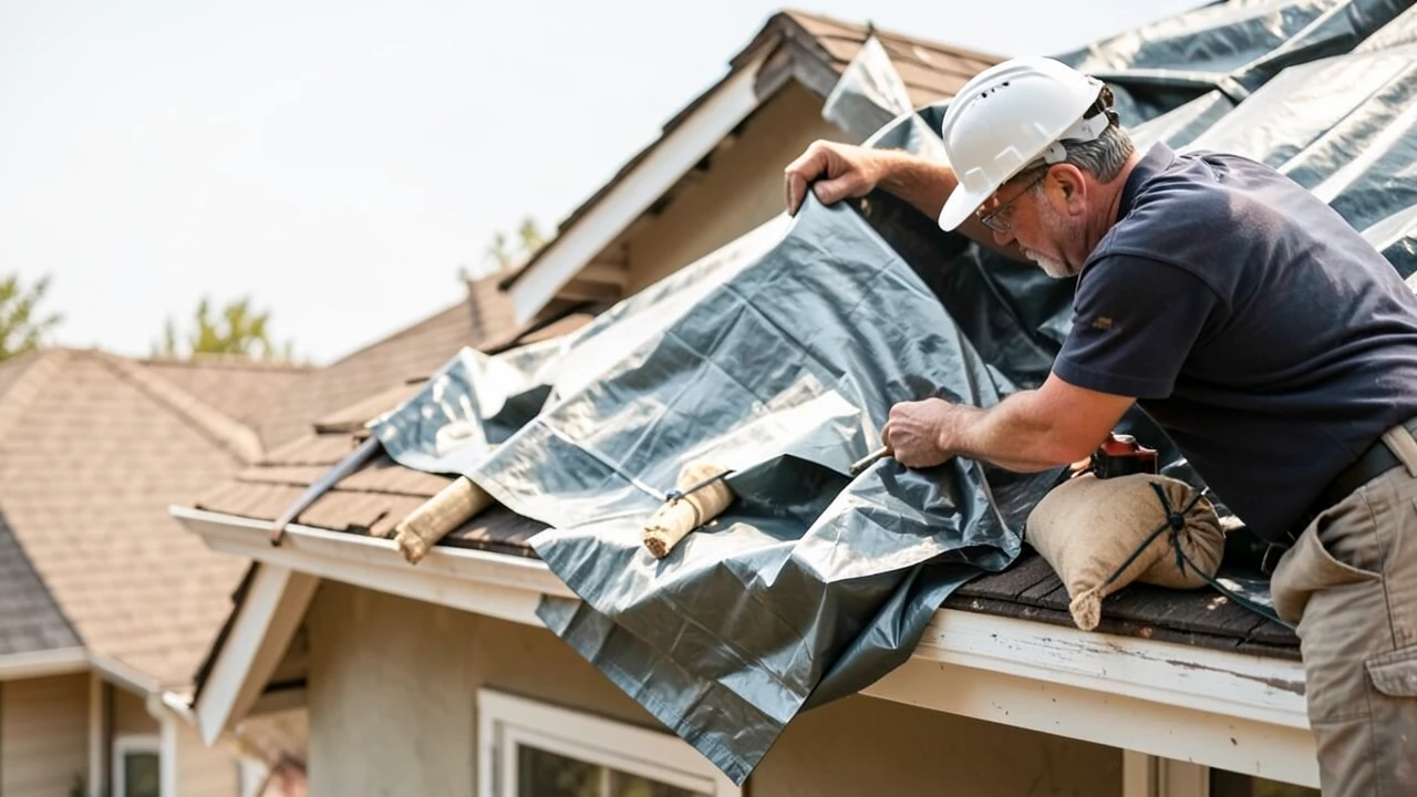 Why is Emergency Tarping Crucial? Protecting Your Long-Term Investment - Service Emergency Roof