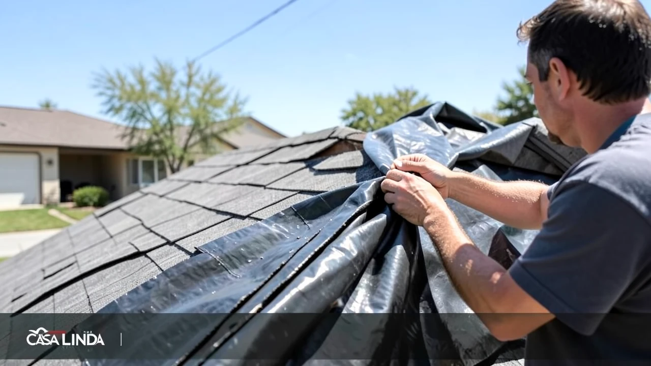Our Step-by-Step Process for Tarping Your Roof in Casa Linda | Service Emergency Roof