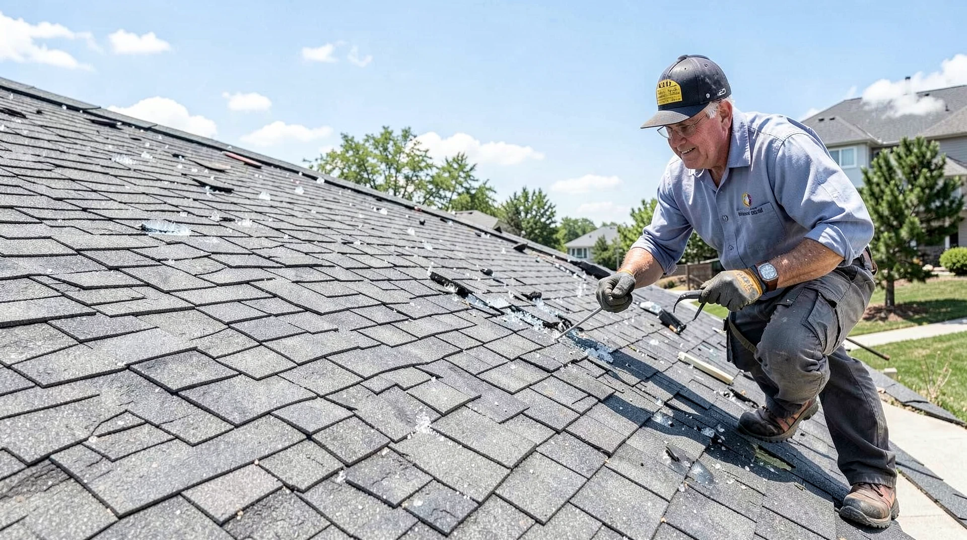 Getting Multiple Quotes for Hail Damaged Shingles Comparison: A Casa Linda Guide Roof Replacement